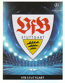 Club Emblem VfB Stuttgart samolepka UEFA Champions League 2009/10 #447